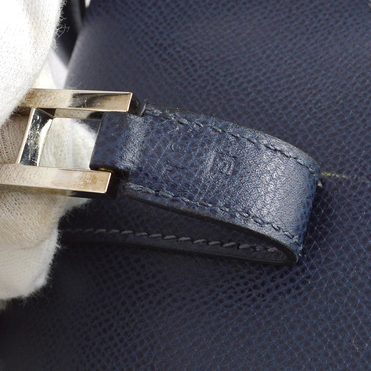 Hermes 2002 Navy Veau Grain Lisse Drag 2 32