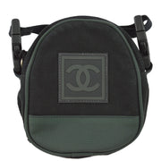 Chanel 2003-2004 Black Sports Line Shoulder Bag