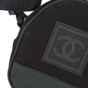 Chanel 2003-2004 Black Sports Line Shoulder Bag