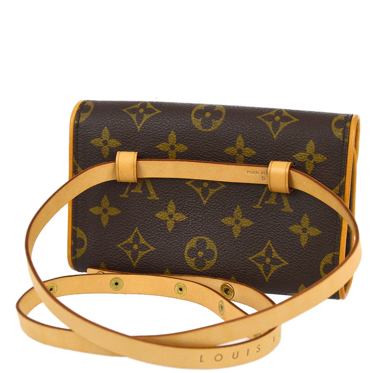 Louis Vuitton Monogram #S Pochette Florentine Belt Bum Bag M51855