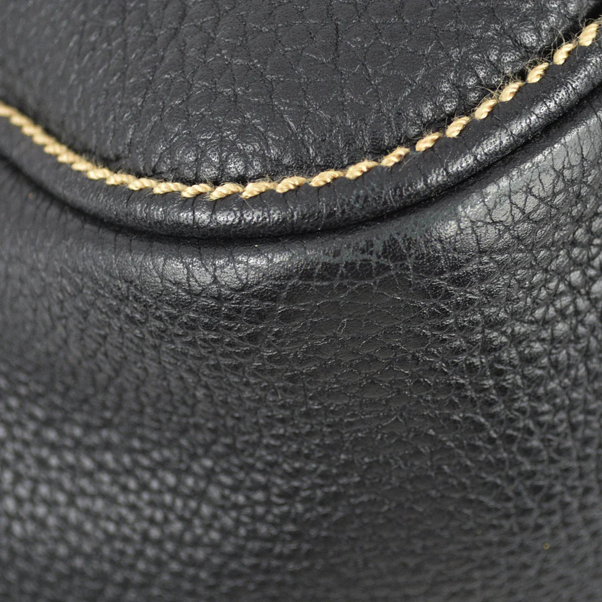 Chanel 2003-2004 Black Calfskin Boston 40