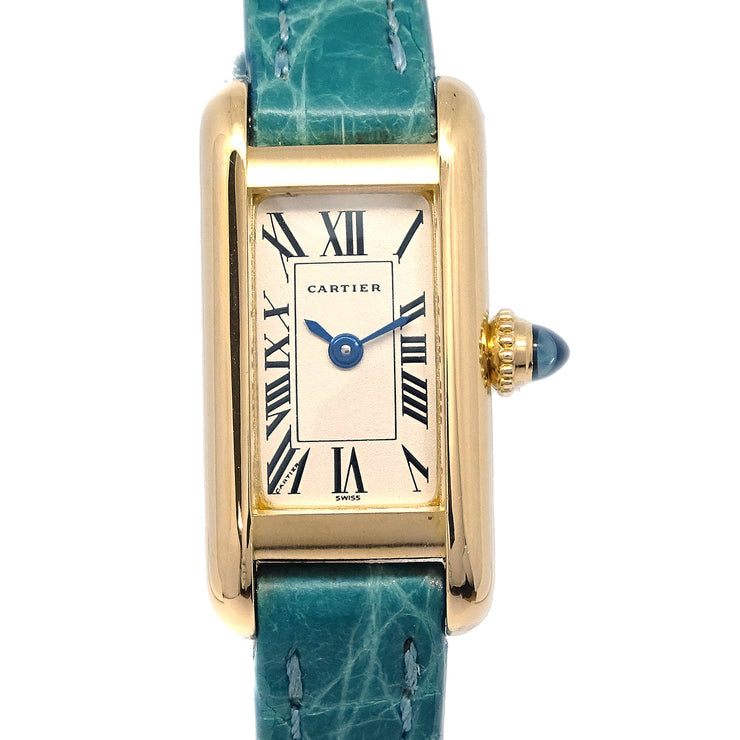 Cartier 1970-1980s Tank Allonge Watch 15mm