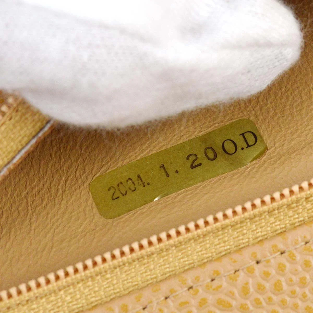 Chanel 2003-2004 Beige Caviar Medium Classic Double Flap Bag