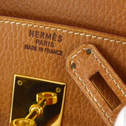 Hermes 1996 Natural Ardennes Birkin 40