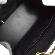 Chanel 1996-1997 Black Caviar Tote Chain Tote