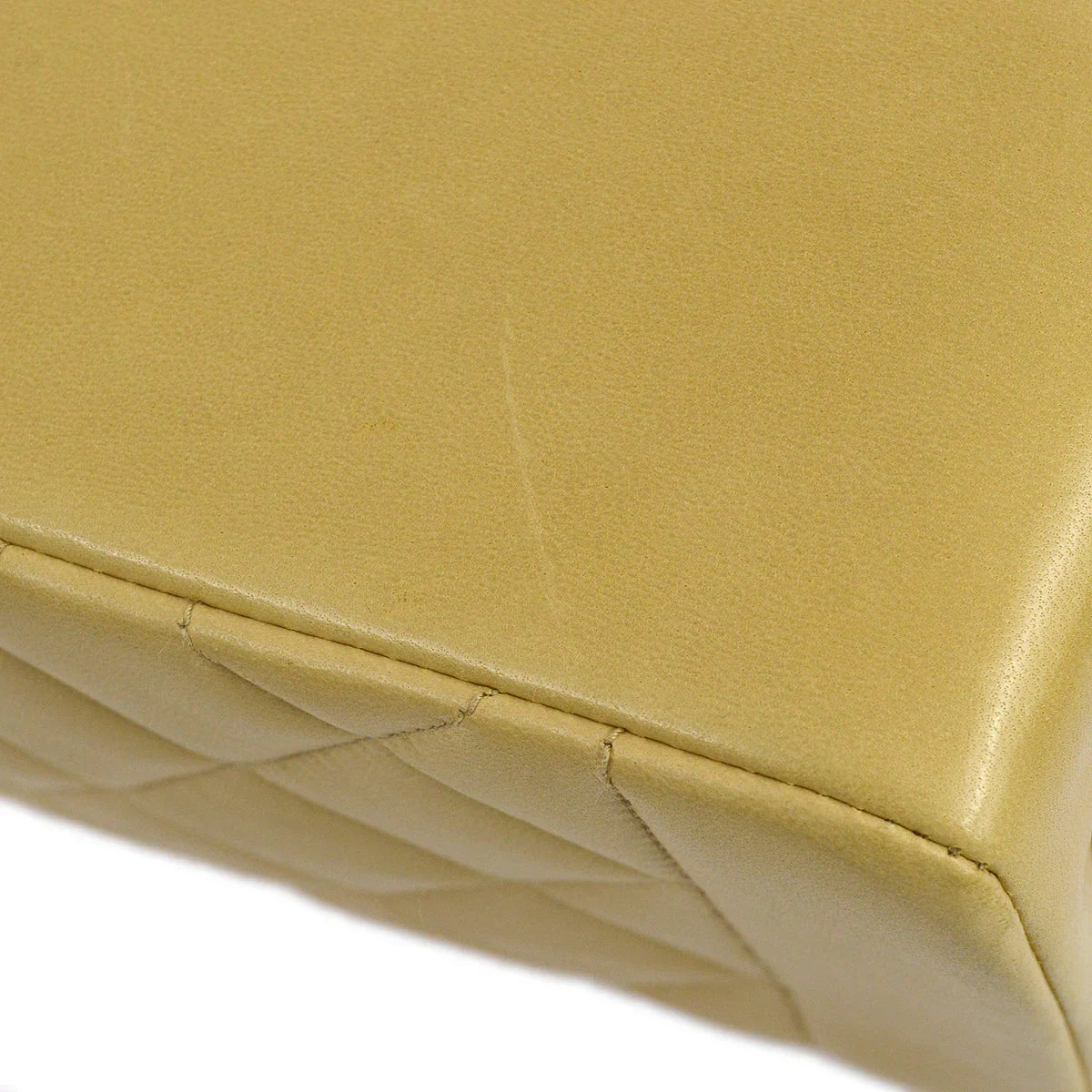 Chanel * 1991-1994 Beige Lambskin Small Diana Flap Bag