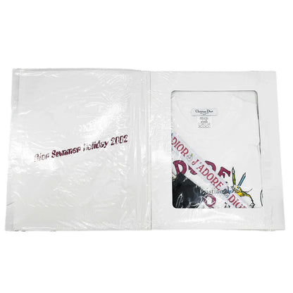 Christian Dior 2002 John Galliano graphic-print cotton T-shirt set #38