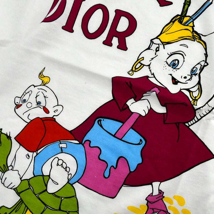 Christian Dior 2002 John Galliano graphic-print cotton T-shirt set #38