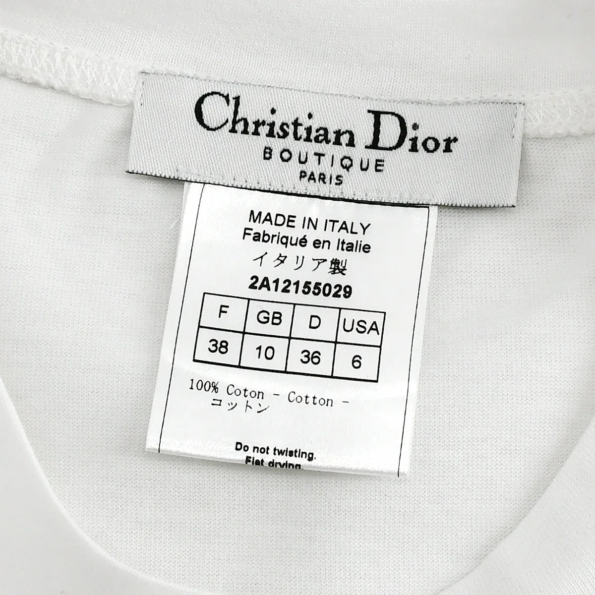 Christian Dior 2002 John Galliano graphic-print cotton T-shirt set #38