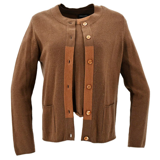 Chanel 1998 Fall Cashmere Cardigan Set #42