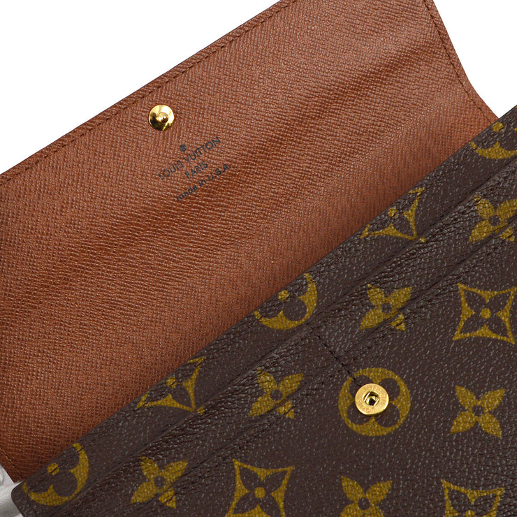 Louis Vuitton Monogram Portefeuille Sarah Wallet M61734 – AMORE