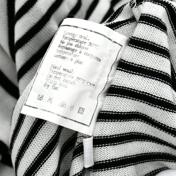 Chanel CC striped cotton top #42