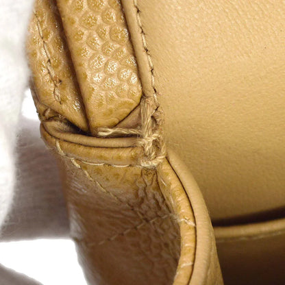 Chanel 2000-2001 Beige Caviar Medium Classic Double Flap Bag SHW