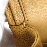 Chanel 2001-2003 Beige Caviar Medium Classic Double Flap Bag