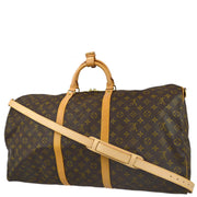 Louis Vuitton Monogram Keepall Bandouliere 60 Duffle Bag M41412