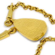 Chanel Gold Chain Pendant Necklace 97A