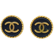 Chanel 1996 Rope Edge Earrings Clip-On