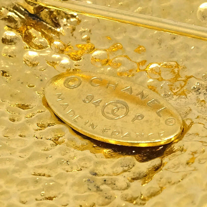 Chanel Brooch Pin Gold 94P