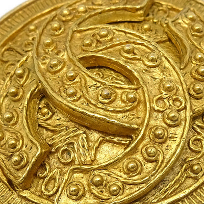 Chanel 1994 Filigree Brooch Pin Gold