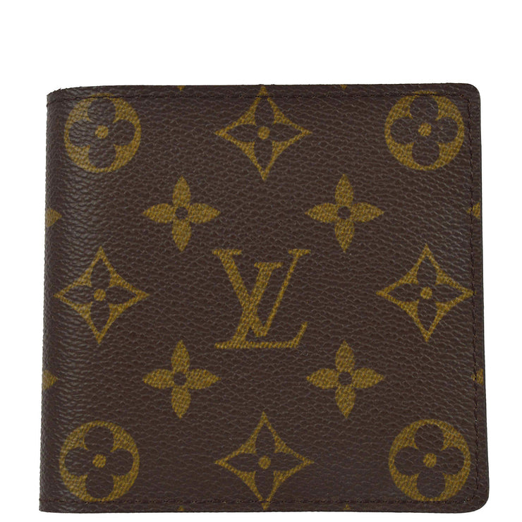 Louis Vuitton 2004 Monogram Porte Billet Cartes Credit Monnaie Wallet M61665