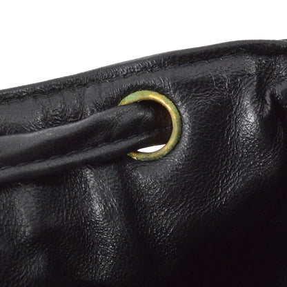 Chanel 1996-1997 Black Lambskin Large Duma Backpack