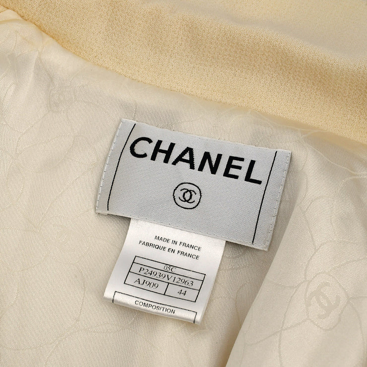 Chanel Cruise 2005 emblem patch double-breasted blazer #44