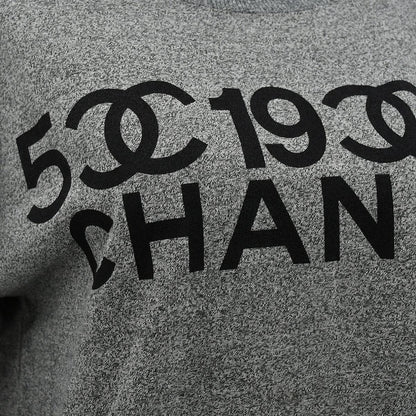 Chanel 1988 Logo Print Cotton Sweatshirt
