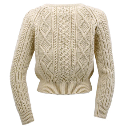 Chanel 1996 Fall Wool Fisherman Knit Jumper #44