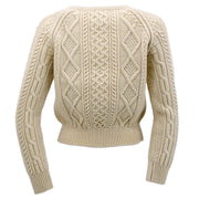 Chanel 1996 fall wool fisherman knit jumper #44