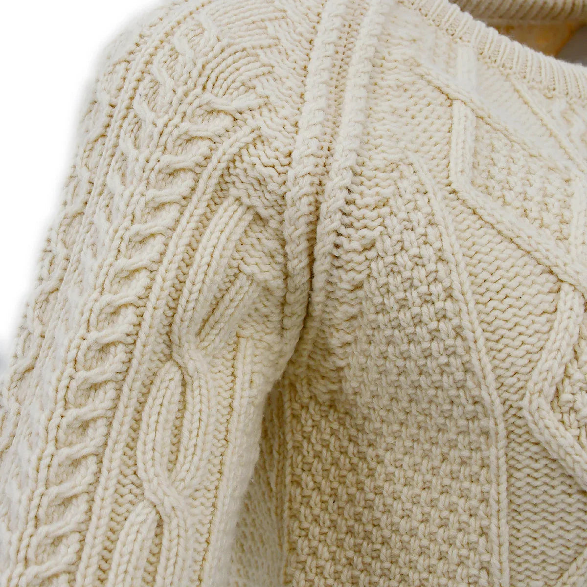 Chanel 1996 Fall Wool Fisherman Knit Jumper #44