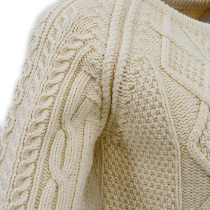Chanel 1996 Fall Wool Fisherman Knit Jumper #44