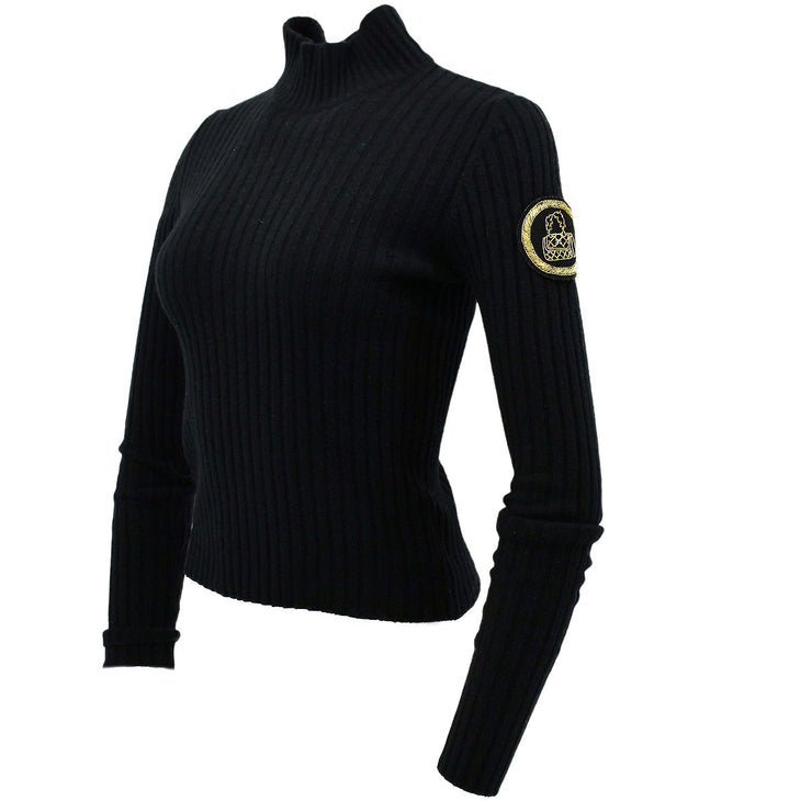 Chanel 1996 fall bead-embellished cashmere jumper #36