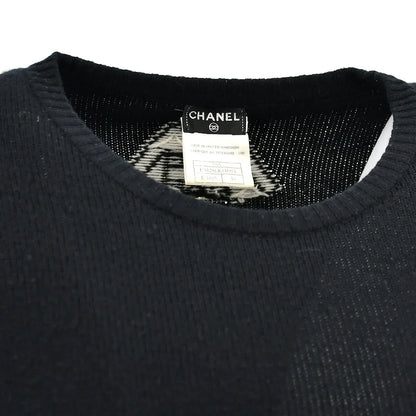 Chanel 2008 fall CC-button cashmere dress #38