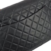 Chanel 1991-1994 Black Lambskin Maxi Classic Flap Bag