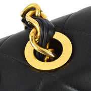 Chanel 1991-1994 Black Lambskin Maxi Classic Flap Bag