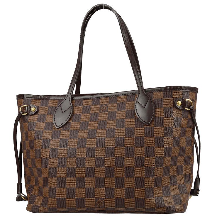 Louis Vuitton 2008 Damier Neverfull PM Tote Handbag N51109