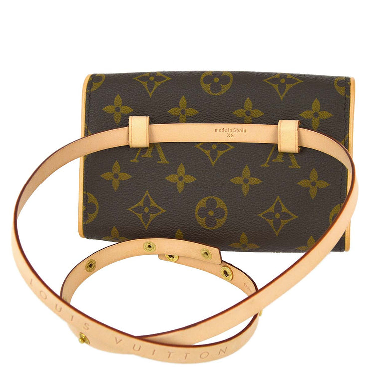 Louis Vuitton Monogram Pochette Florentine #XS Bum Bag M51855