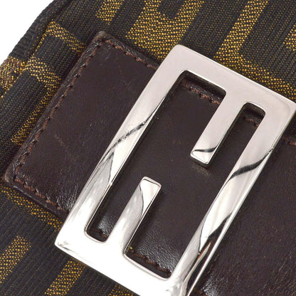 Fendi Brown Zucca Micro Handbag