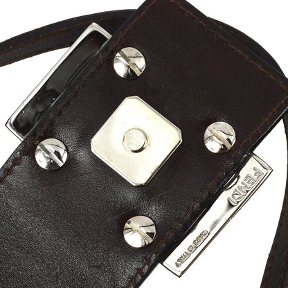 Fendi Brown Zucca Micro Handbag