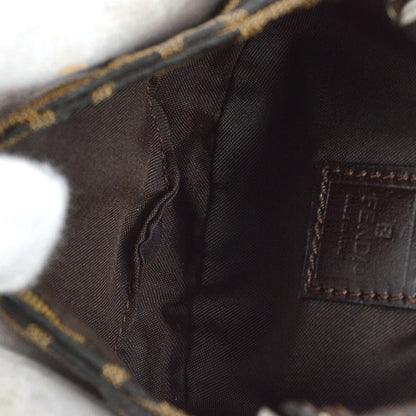 Fendi Brown Zucca Micro Handbag