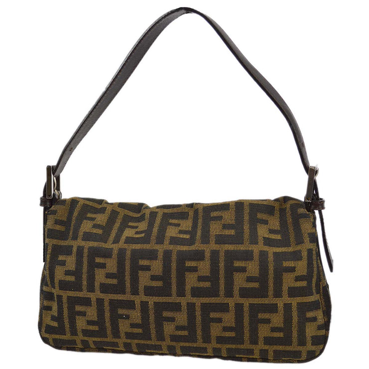 Fendi Brown Zucca Baguette Handbag