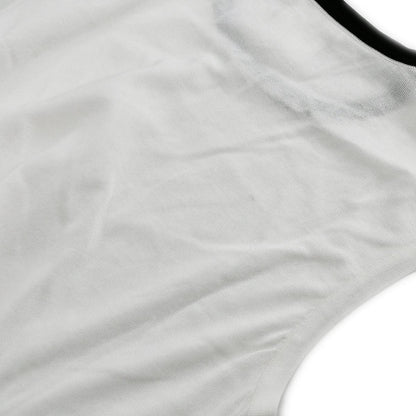 Chanel 1996 Spring Contrast Trim Cotton Sleeveless Top #40