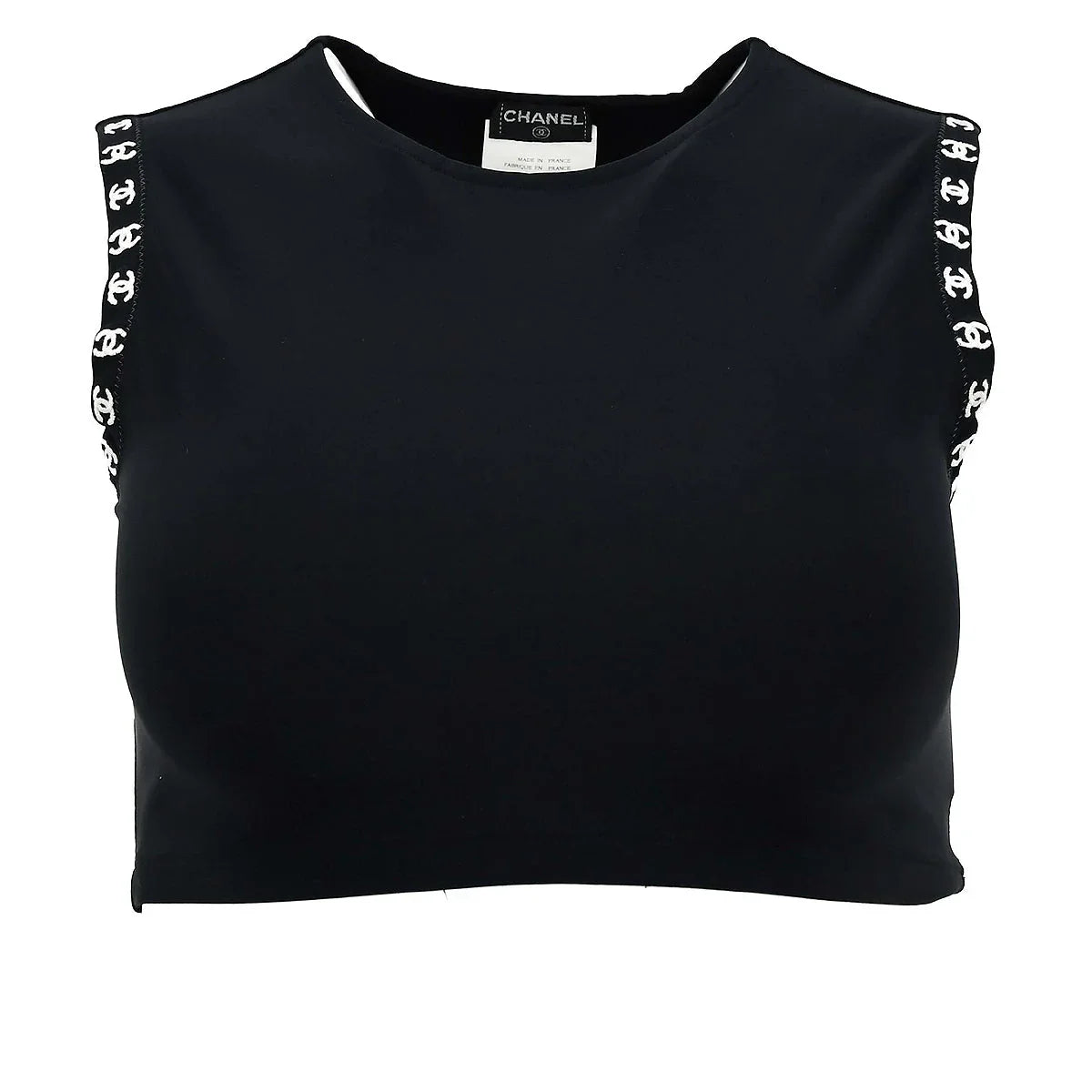 Chanel 1997 Cruise CC Trim Crop Top #38
