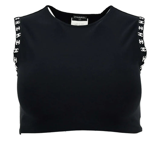 Chanel 1997 Cruise CC Trim Crop Top #38