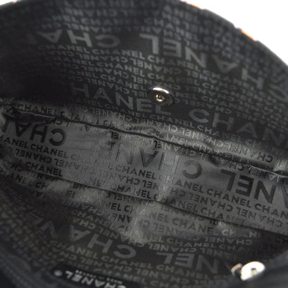 Chanel 2004-2005 Black Satin Lipstick Classic Single Flap Shoulder Bag