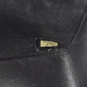 Chanel 2000-2001 Black Lambskin Mademoiselle Lock Choco Bar Straight Flap Bag