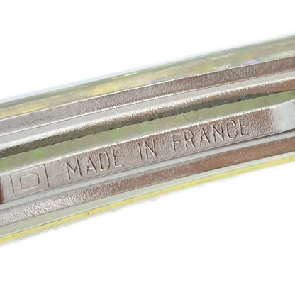 Chanel Hair Clip Hairpin Barrette Clear 97P/62