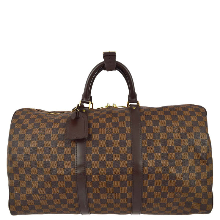 Louis Vuitton 2006 Damier Keepall 50 Travel Duffle Handbag N41427