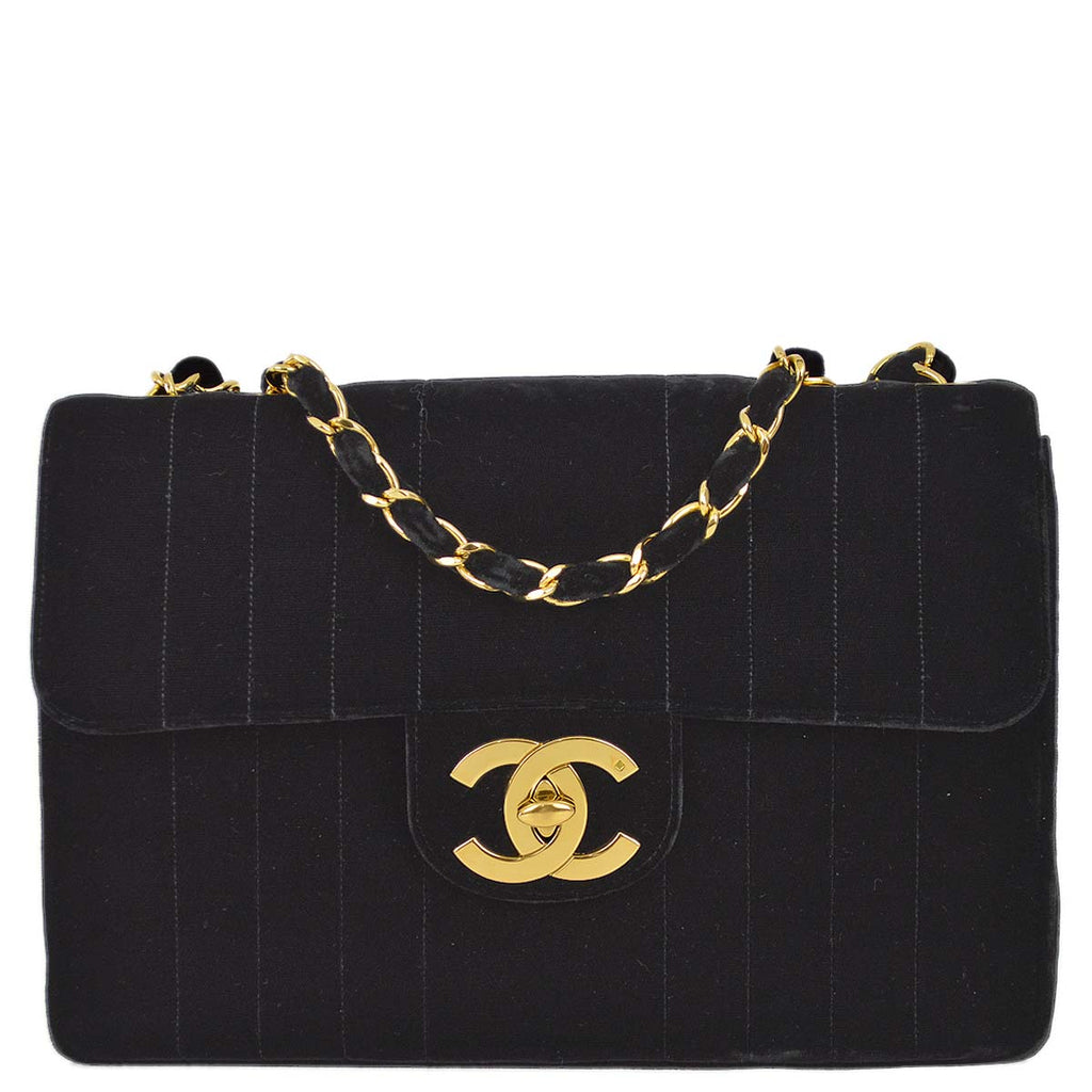 Chanel velvet flap discount bag