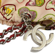 Chanel 2006 Canvas Valentine Chain Handbag